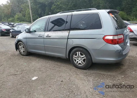 2006 Honda Odyssey Exl из США, поврежденный, VIN 5FNRL38796B128491